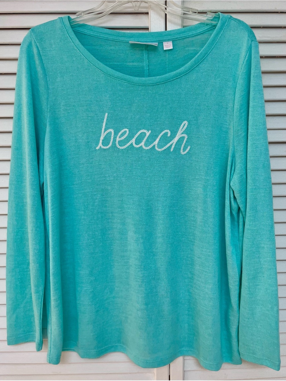 Belle by Kim Gravel Turquoise Top
